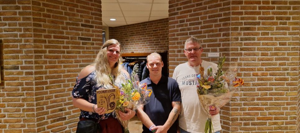 Vooruit Losser huldigt haar jubilarissen
